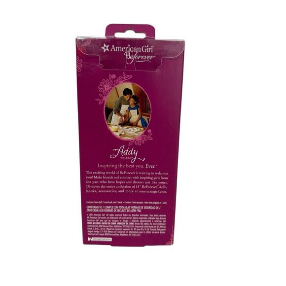 American Girl Addy 2016 Special Edition Mini 6" Doll & Book NEW - Picture 3 of 4